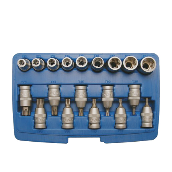 Set nasadnih ključeva Torx 19DIJ T20-70- E10-24 1/2"
