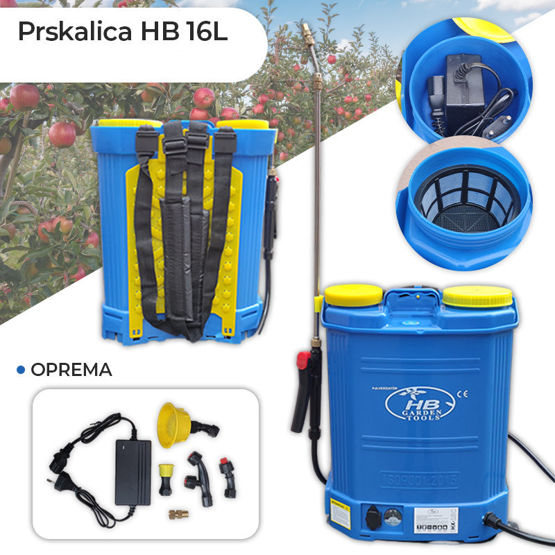 Prskalica HB 16L | model 2025