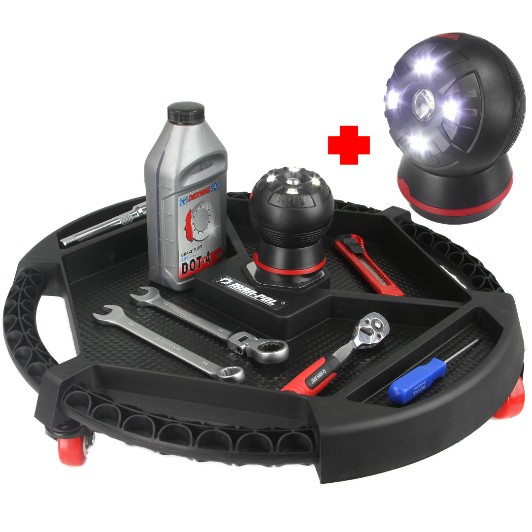 Radionički pladanj 50 cm - kolica sa magnet LED 360°