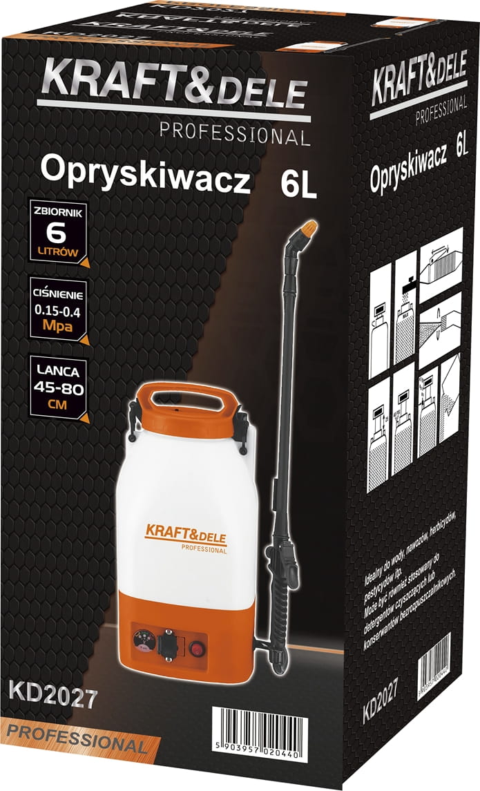 Akumulatorska prskalica 6 l KD2027