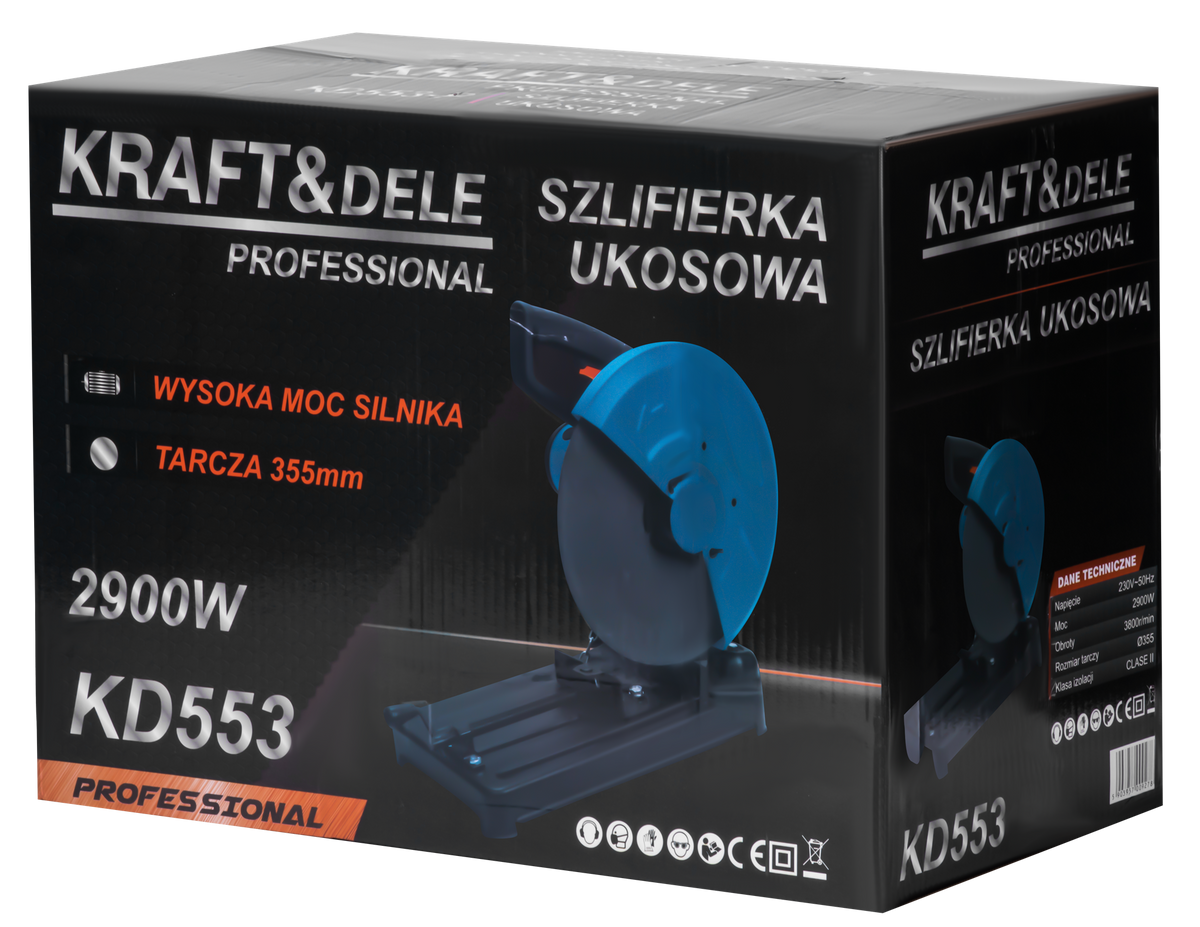 Stolna pila za rezanje metala 2900 W, 230 V (KD553)