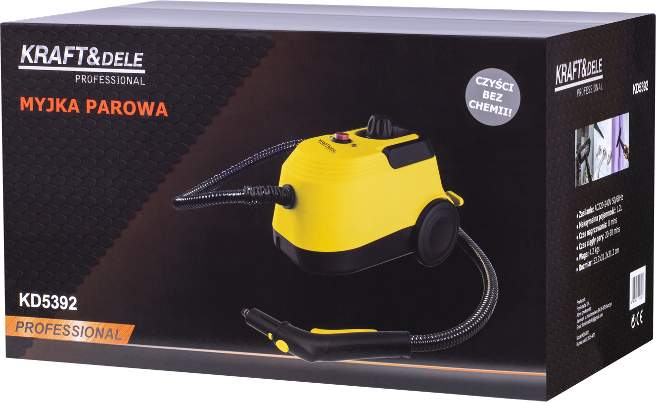 Parni čistač 2100W 1,2L