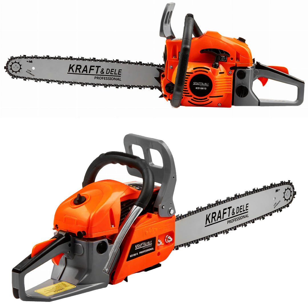 Kraft&Dele motorna pila 5,9 ks  2 lanca 40 cm+45cm