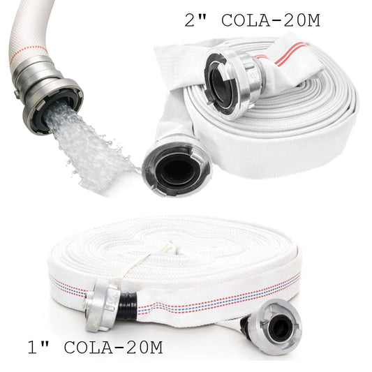 Crijevo za vodu  s brzim spojkama 1" ili  2" cola - 20m