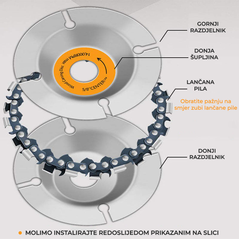 Disk za obradu drva | 1+1 gratis