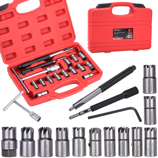 Set Freza za Čišćenje Gnijezda Injektora – 17 Dijelova