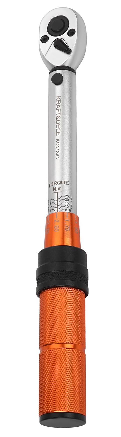 Mikro moment ključ 1/4" 5–25 Nm + set nastavaka (32 kom) | Kraft&Dele