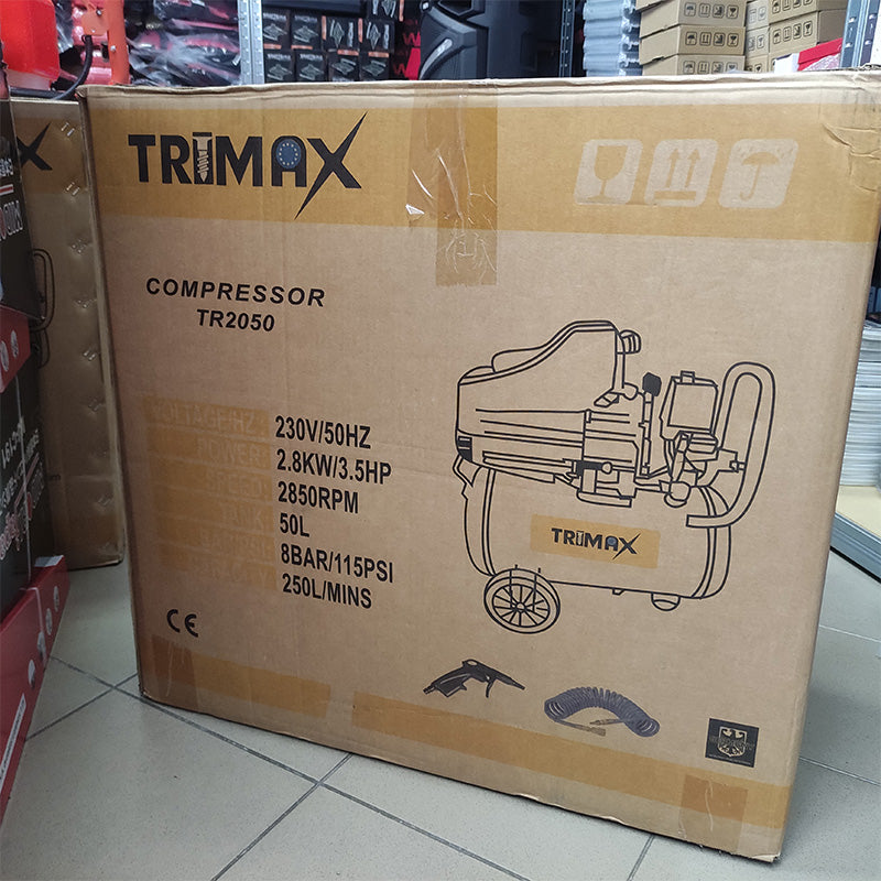 Trimax Kompresor 50L-8 bar -250L/min