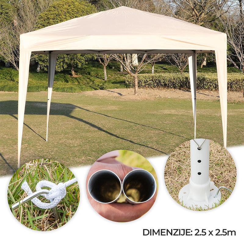 Metalni paviljon Party | 2,5 x 2,5m