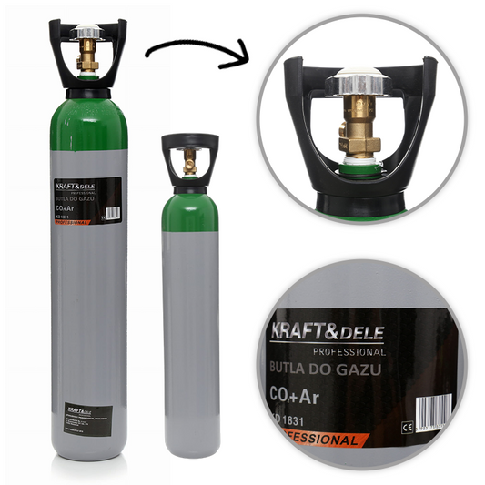 AR/CO₂ plinska boca 8L – PRAZNA