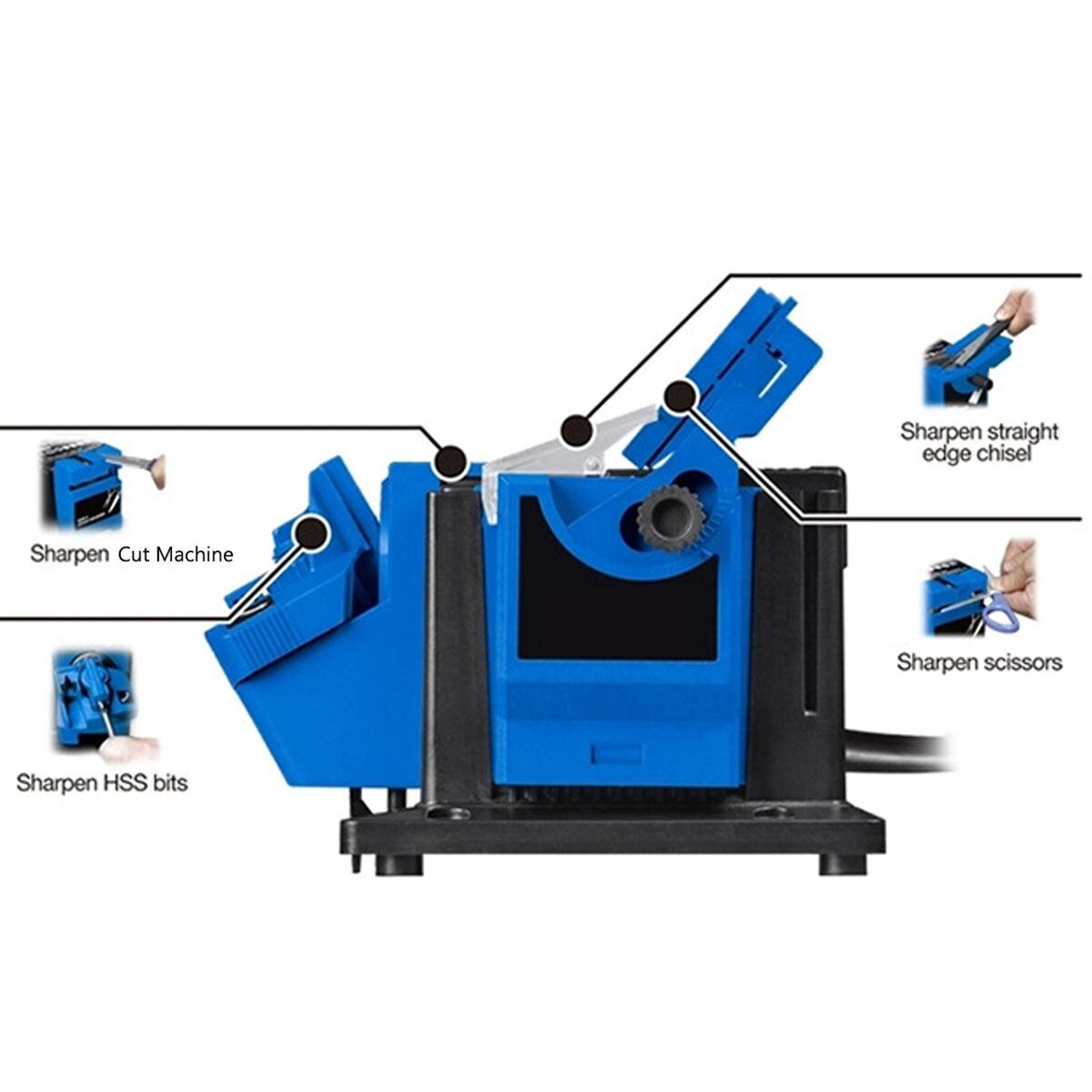 Električni univerzalni oštrač za brušenje / oštrenje
